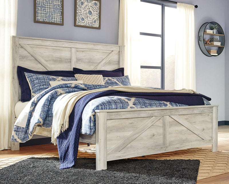 Bellaby Crossbuck Bed - Theo's Factory Direct Mattress & Furniture (Columbus, OH)