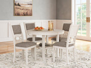 Erinberg Dining Table and 4 Chairs (Set of 5) - Theo's Factory Direct Mattress & Furniture (Columbus, OH)