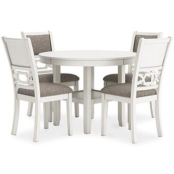 Erinberg Dining Table and 4 Chairs (Set of 5) - Theo's Factory Direct Mattress & Furniture (Columbus, OH)