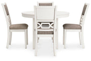 Erinberg Dining Table and 4 Chairs (Set of 5) - Theo's Factory Direct Mattress & Furniture (Columbus, OH)