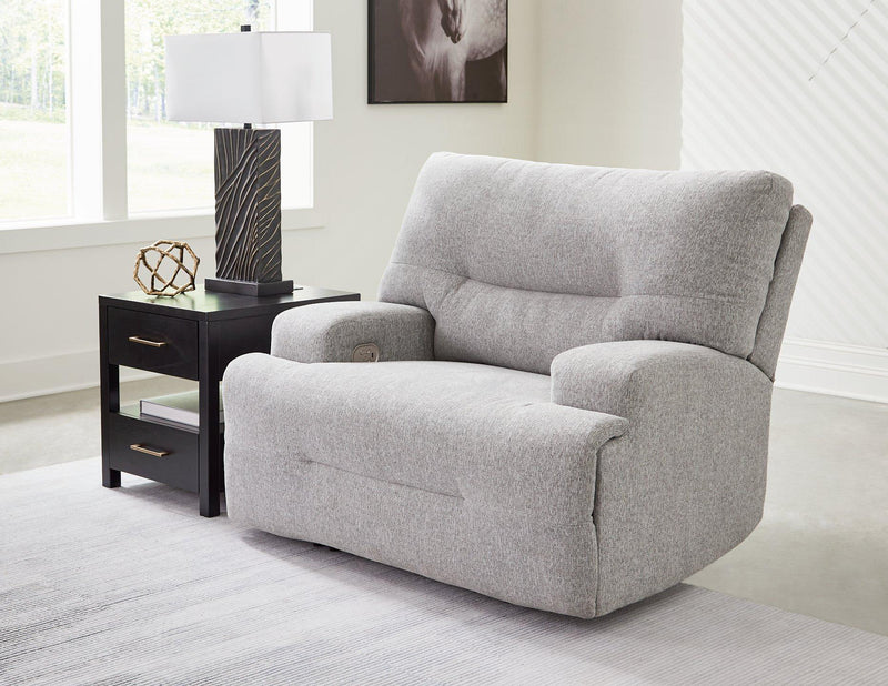 Acklen Place Oversized Power Recliner - Theo's Factory Direct Mattress & Furniture (Columbus, OH)