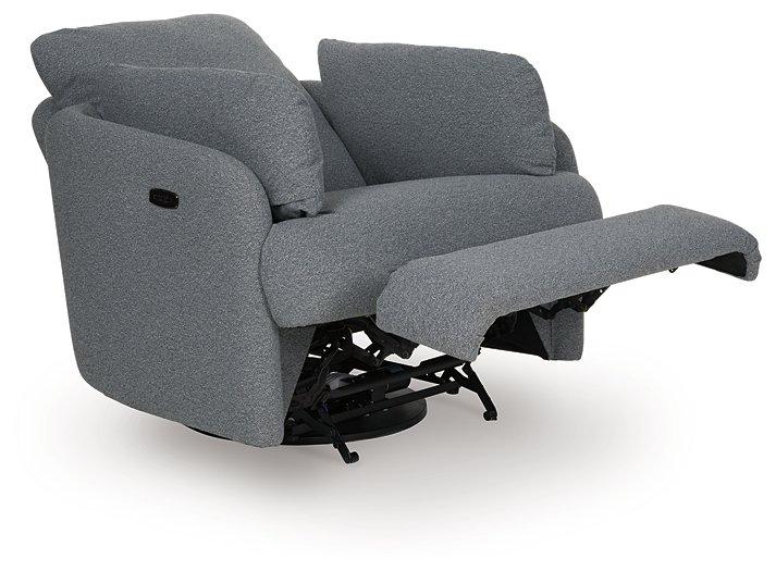 Alainmont Next-Gen Nuvella Swivel Power Recliner - Theo's Factory Direct Mattress & Furniture (Columbus, OH)