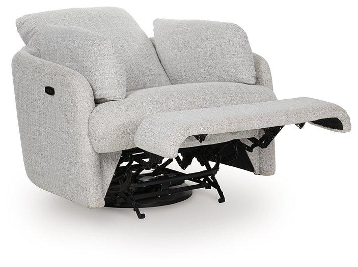 Alainmont Next-Gen Nuvella Swivel Power Recliner - Theo's Factory Direct Mattress & Furniture (Columbus, OH)