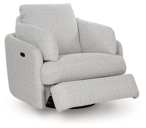 Alainmont Next-Gen Nuvella Swivel Power Recliner - Theo's Factory Direct Mattress & Furniture (Columbus, OH)