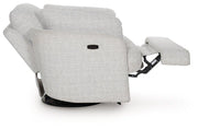 Alainmont Next-Gen Nuvella Swivel Power Recliner - Theo's Factory Direct Mattress & Furniture (Columbus, OH)