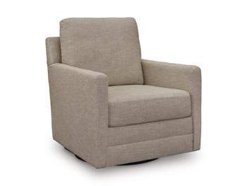 Freybourne Next-Gen Nuvella Swivel Accent Chair - Theo's Factory Direct Mattress & Furniture (Columbus, OH)