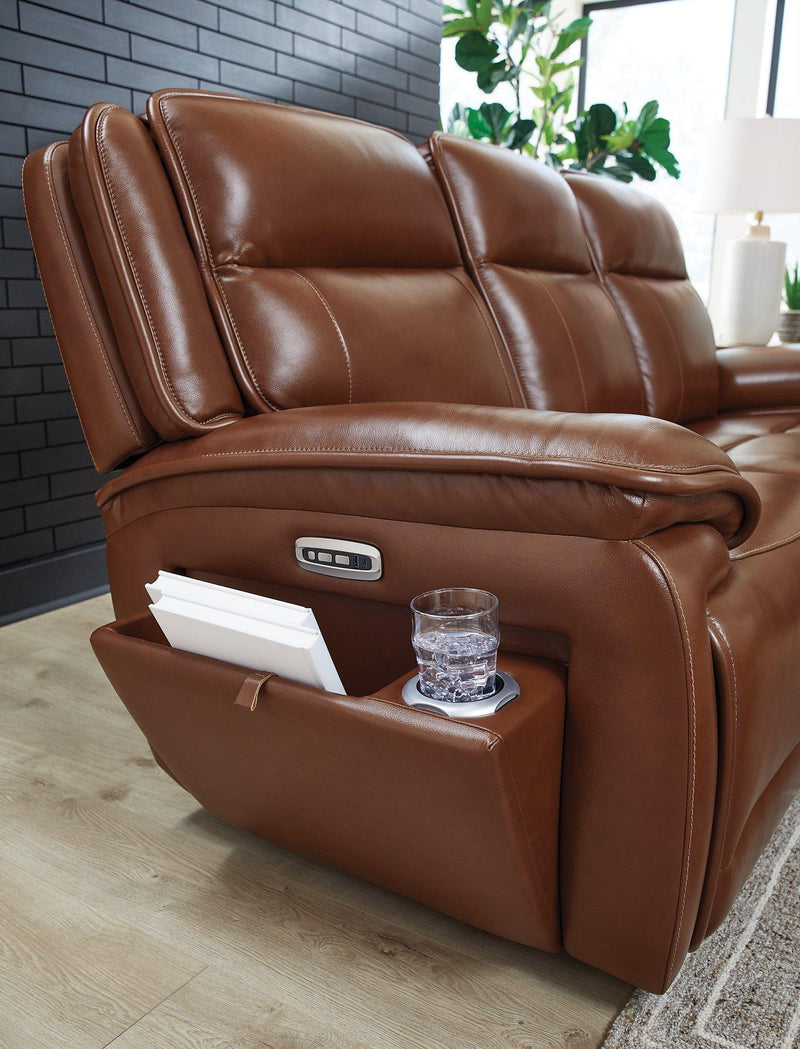 Healy Pier Power Reclining Sofa - Theo's Factory Direct Mattress & Furniture (Columbus, OH)