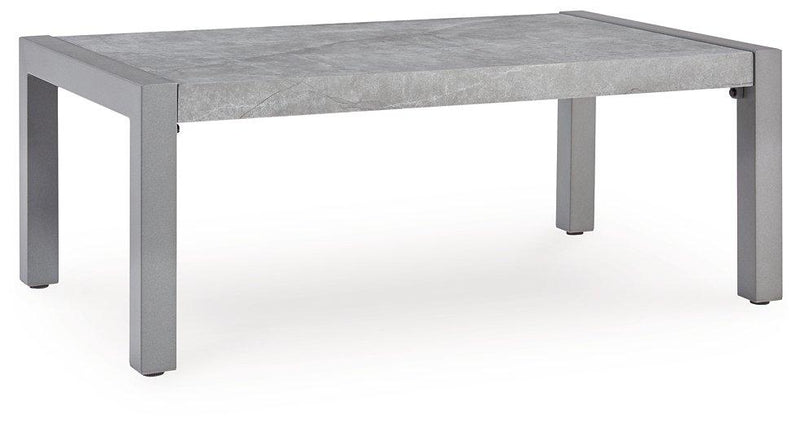 Hurley Park Outdoor Coffee Table - Theo's Factory Direct Mattress & Furniture (Columbus, OH)