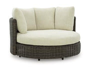 Kimora Outdoor Swivel Lounge Chair with Cushion - Theo's Factory Direct Mattress & Furniture (Columbus, OH)