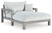 Hurley Park Outdoor Chaise Lounge with Cushion - Theo's Factory Direct Mattress & Furniture (Columbus, OH)