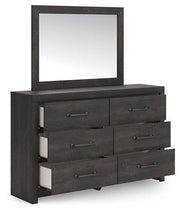 Hollivern Dresser and Mirror - Theo's Factory Direct Mattress & Furniture (Columbus, OH)