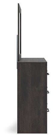 Hollivern Dresser and Mirror - Theo's Factory Direct Mattress & Furniture (Columbus, OH)