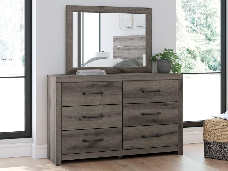 Graystorm Dresser and Mirror - Theo's Factory Direct Mattress & Furniture (Columbus, OH)