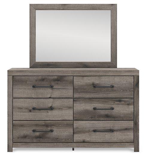 Graystorm Dresser and Mirror - Theo's Factory Direct Mattress & Furniture (Columbus, OH)