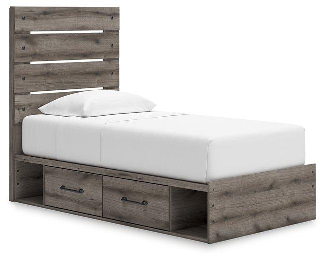 Graystorm Bed with Storage - Theo's Factory Direct Mattress & Furniture (Columbus, OH)