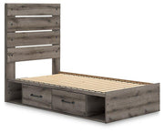 Graystorm Bed with Storage - Theo's Factory Direct Mattress & Furniture (Columbus, OH)