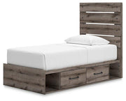 Graystorm Bed with Storage - Theo's Factory Direct Mattress & Furniture (Columbus, OH)
