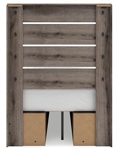 Graystorm Bed with Storage - Theo's Factory Direct Mattress & Furniture (Columbus, OH)