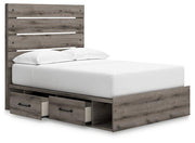 Graystorm Bed with Storage - Theo's Factory Direct Mattress & Furniture (Columbus, OH)