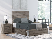Graystorm Bed with Storage - Theo's Factory Direct Mattress & Furniture (Columbus, OH)