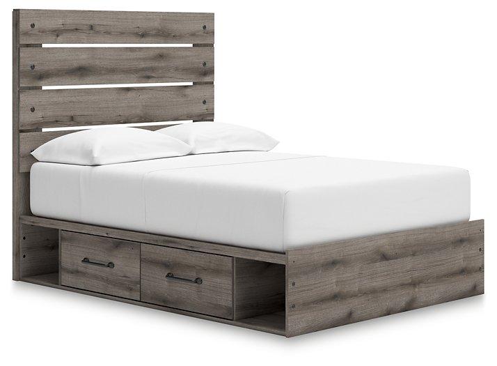 Graystorm Bed with Storage - Theo's Factory Direct Mattress & Furniture (Columbus, OH)