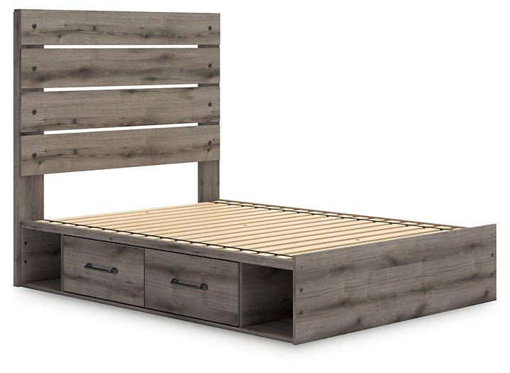 Graystorm Bed with Storage - Theo's Factory Direct Mattress & Furniture (Columbus, OH)