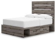Graystorm Bed with Storage - Theo's Factory Direct Mattress & Furniture (Columbus, OH)