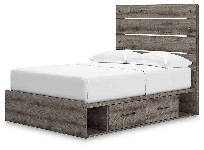 Graystorm Bed with Storage - Theo's Factory Direct Mattress & Furniture (Columbus, OH)