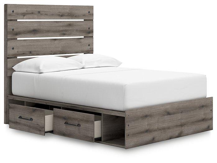 Graystorm Bed with Storage - Theo's Factory Direct Mattress & Furniture (Columbus, OH)