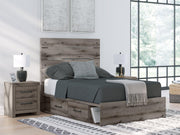 Graystorm Bed with Storage - Theo's Factory Direct Mattress & Furniture (Columbus, OH)