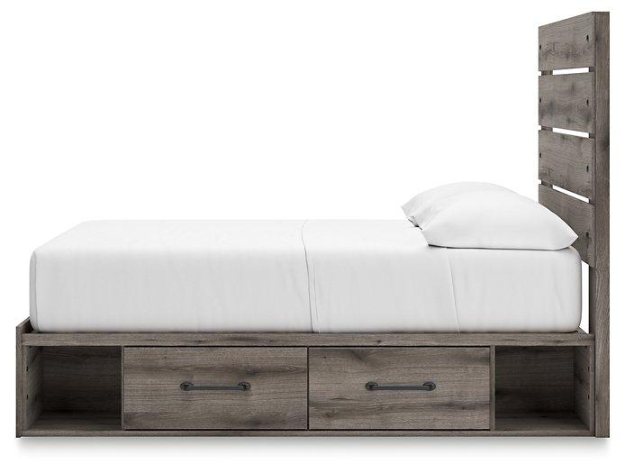 Graystorm Bed with Storage - Theo's Factory Direct Mattress & Furniture (Columbus, OH)