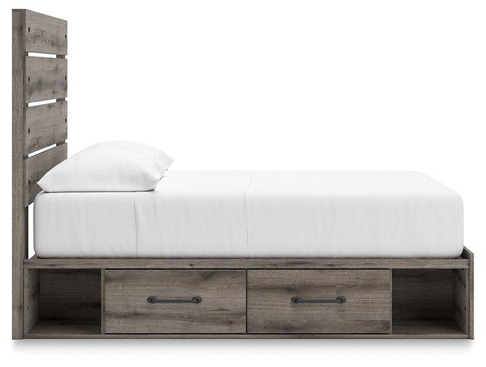 Graystorm Bed with Storage - Theo's Factory Direct Mattress & Furniture (Columbus, OH)