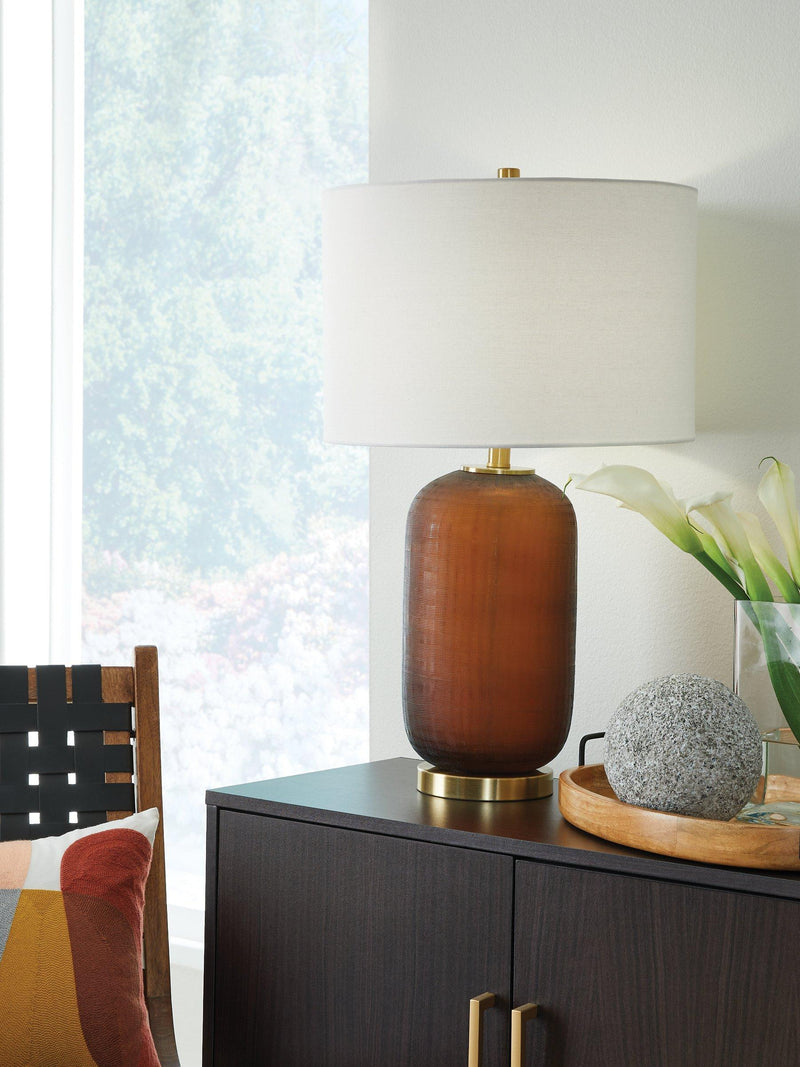 Farberman Table Lamp - Theo's Factory Direct Mattress & Furniture (Columbus, OH)