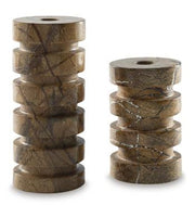 Emsleyfield Candle Holder Set (Set of 2) - Theo's Factory Direct Mattress & Furniture (Columbus, OH)