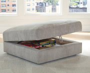 Aslan Court Ottoman With Storage - Theo's Factory Direct Mattress & Furniture (Columbus, OH)
