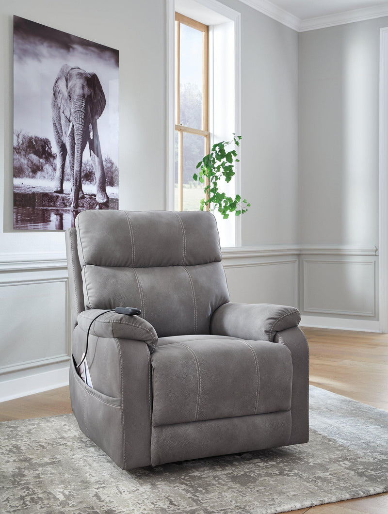 Next-Gen Durapella Power Lift Recliner - Theo's Factory Direct Mattress & Furniture (Columbus, OH)