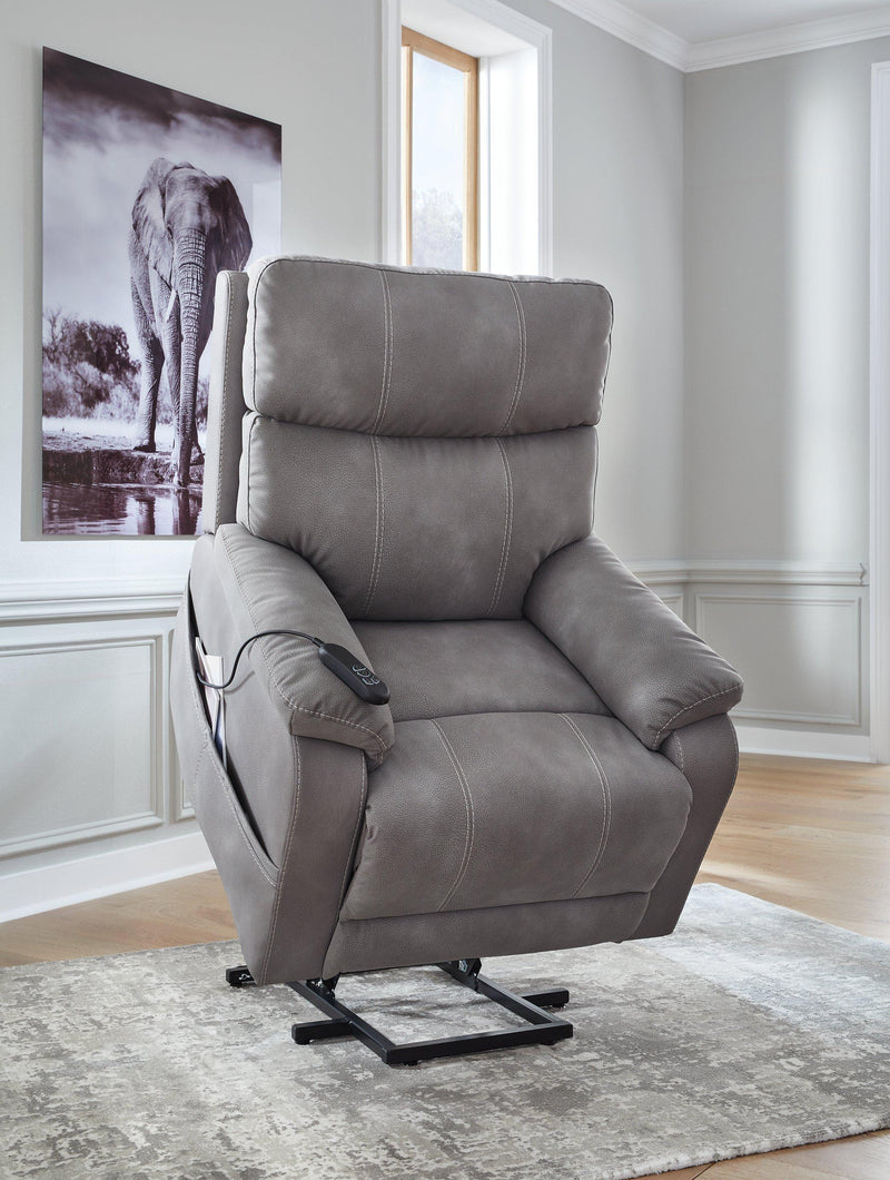 Next-Gen Durapella Power Lift Recliner - Theo's Factory Direct Mattress & Furniture (Columbus, OH)