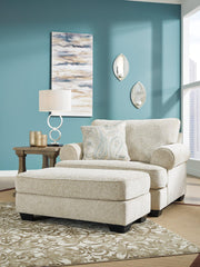 Monaghan Oversized Chair and Ottoman - Theo's Factory Direct Mattress & Furniture (Columbus, OH)