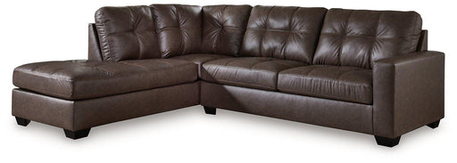 Barlin Mills Sectional with Chaise - Theo's Factory Direct Mattress & Furniture (Columbus, OH)