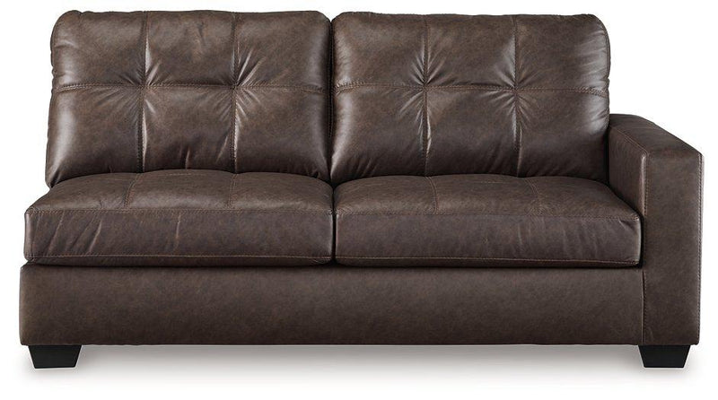 Barlin Mills Sectional with Chaise - Theo's Factory Direct Mattress & Furniture (Columbus, OH)