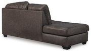 Barlin Mills Sectional with Chaise - Theo's Factory Direct Mattress & Furniture (Columbus, OH)