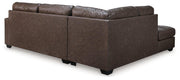 Barlin Mills Sectional with Chaise - Theo's Factory Direct Mattress & Furniture (Columbus, OH)