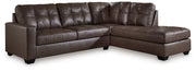 Barlin Mills Sectional with Chaise - Theo's Factory Direct Mattress & Furniture (Columbus, OH)