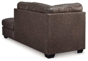 Barlin Mills Sectional with Chaise - Theo's Factory Direct Mattress & Furniture (Columbus, OH)
