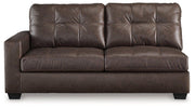Barlin Mills Sectional with Chaise - Theo's Factory Direct Mattress & Furniture (Columbus, OH)