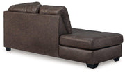 Barlin Mills Sectional with Chaise - Theo's Factory Direct Mattress & Furniture (Columbus, OH)