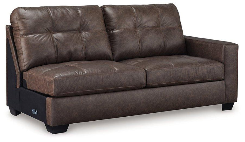 Barlin Mills Sectional with Chaise - Theo's Factory Direct Mattress & Furniture (Columbus, OH)