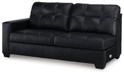 Barlin Mills Sectional with Chaise - Theo's Factory Direct Mattress & Furniture (Columbus, OH)