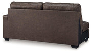 Barlin Mills Sectional with Chaise - Theo's Factory Direct Mattress & Furniture (Columbus, OH)