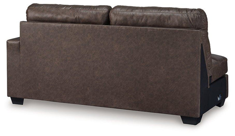 Barlin Mills Sectional with Chaise - Theo's Factory Direct Mattress & Furniture (Columbus, OH)